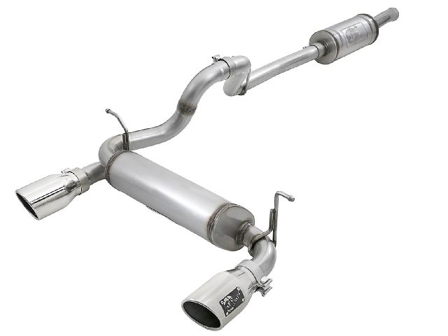 2018 Jeep Wrangler Exhaust System Kit 6 Cyl 3.6L AFE Filters