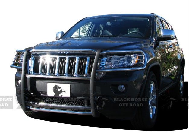2017 Jeep Grand Cherokee Grille Guard Black Horse Off Road