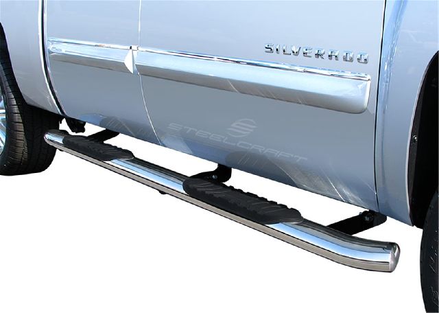 2013 GMC Sierra Step Nerf Bar Steelcraft