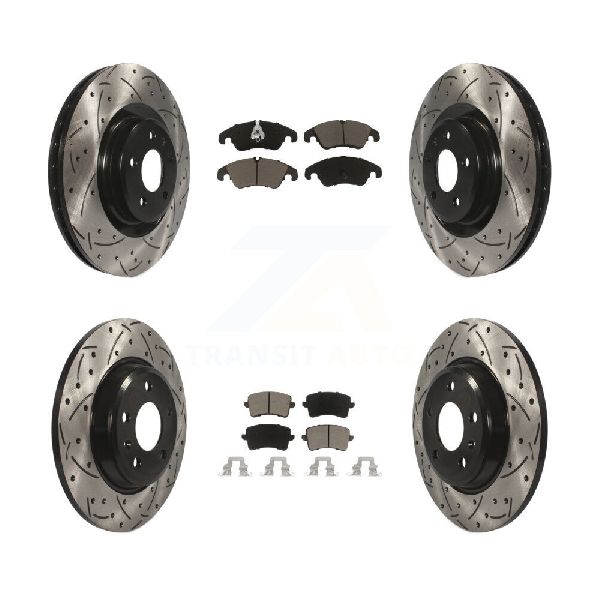 2010 Audi Q5 Disc Brake Kit - Front and Rear Transit Auto