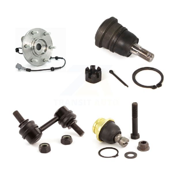 2011 Nissan Armada Wheel Bearing and Hub Assembly  - Front Transit Auto