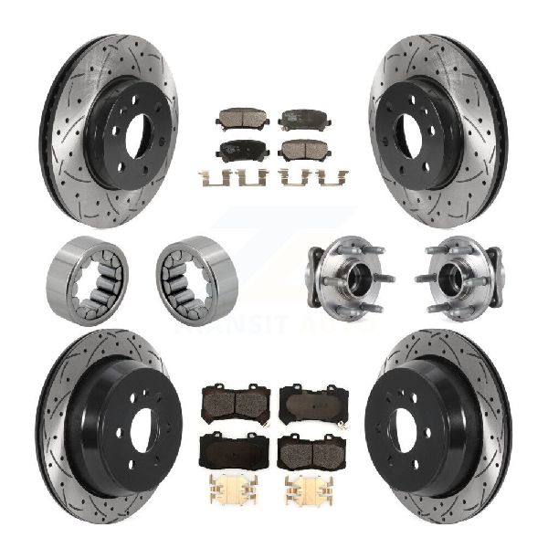 2016 GMC Canyon Wheel Bearing and Hub Assembly  - Front and Rear Transit Auto