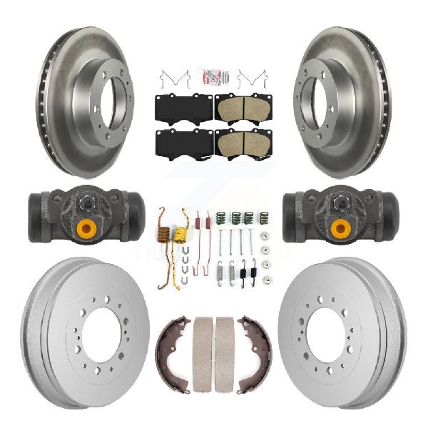 2016 Toyota Tacoma Disc Brake Kit - Front and Rear Transit Auto
