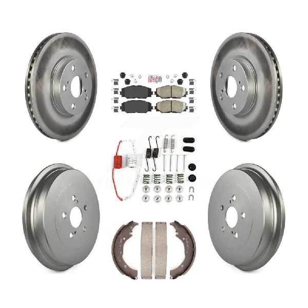 2010 Toyota Corolla Disc Brake Kit - Front and Rear Transit Auto