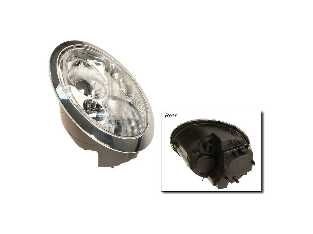 2004 Mini Cooper Headlight Assembly  - Left Magneti Marelli