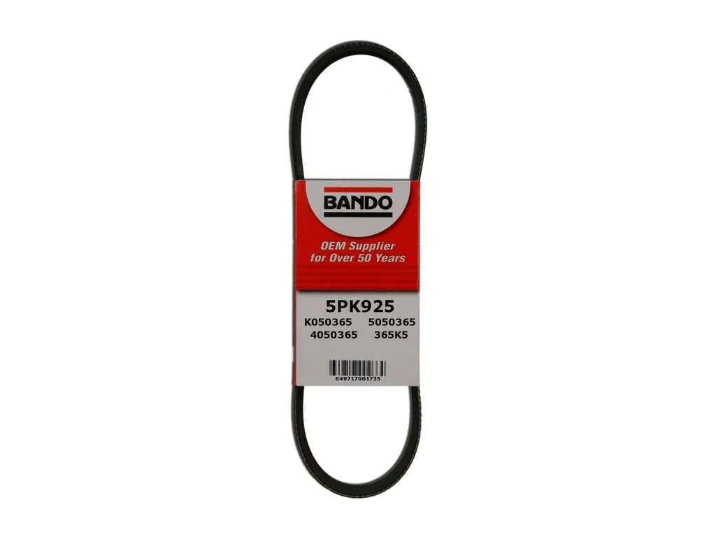 1997 Acura TL Accessory Drive Belt  - Air Conditioning 5 Cyl 2.5L Bando