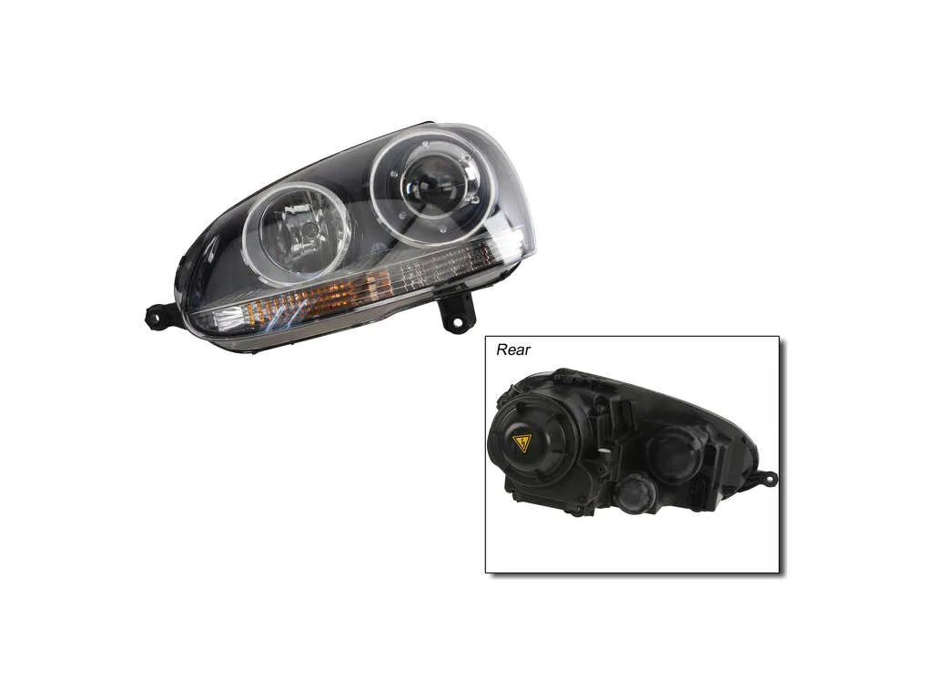 2007 Volkswagen GTI Headlight Assembly  - Left Magneti Marelli