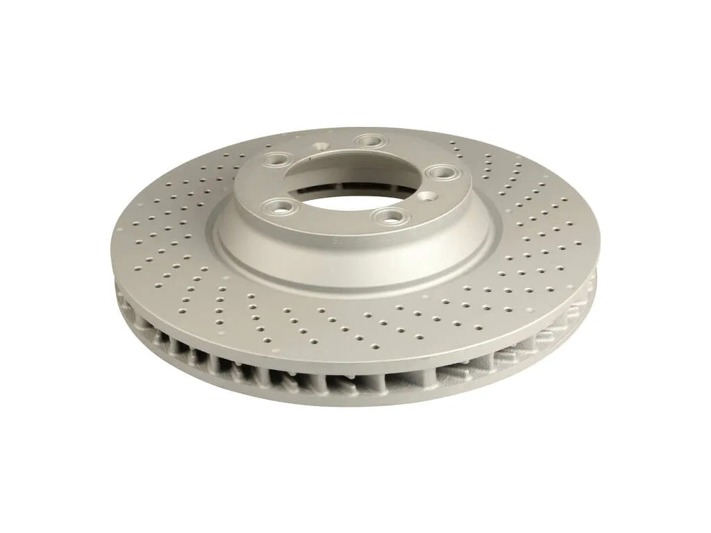 2011 Porsche 911 Disc Brake Rotor  - Front Right Zimmermann Coated