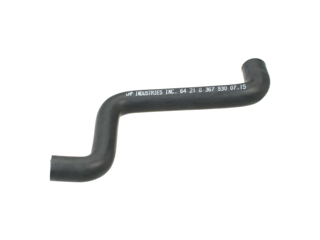 1997 BMW 528i HVAC Heater Hose  - Heater Core Outlet To Engine Elaplast
