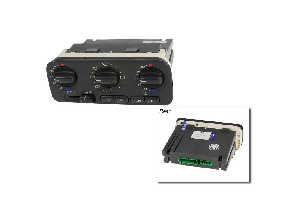 2002 Volvo C70 HVAC Control Module Programa