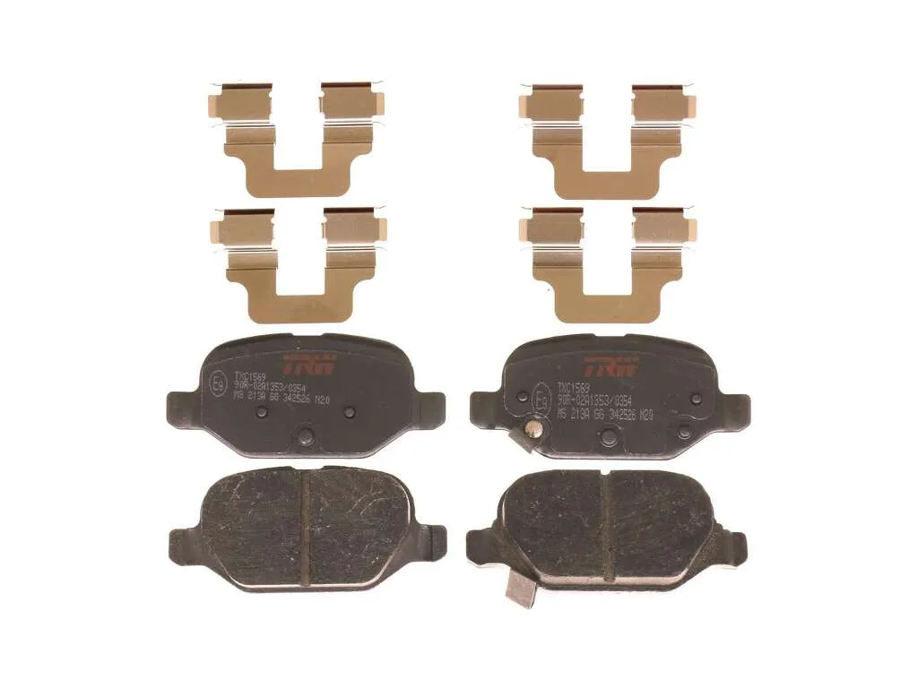 2017 Fiat 500 Disc Brake Pad Set  - Rear TRW