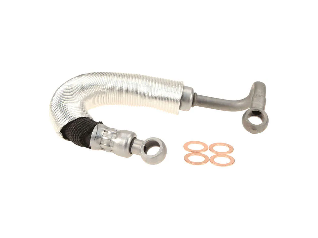 2011 BMW 335d Turbocharger Oil Line  - Upper Rein