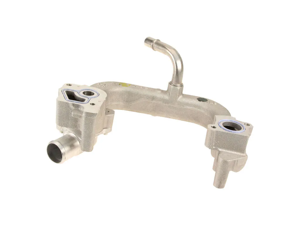 2007 Ford Mustang Engine Coolant Thermostat / Water Outlet Assembly 8 Cyl 4.6L Genuine