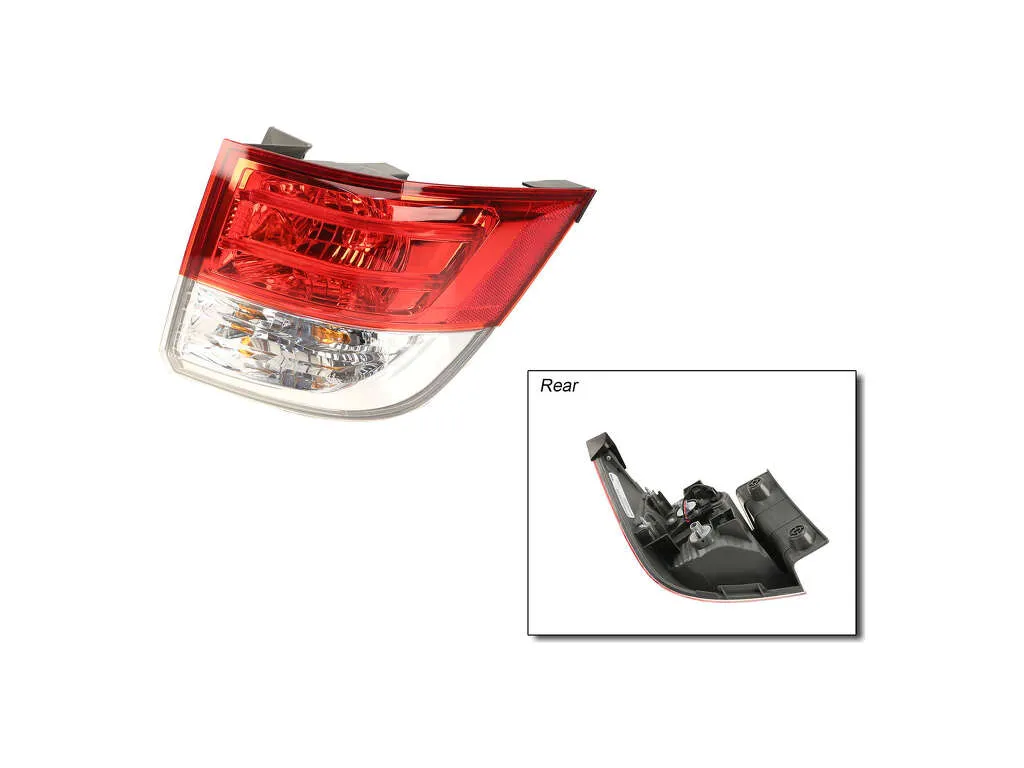 2017 Honda Odyssey Tail Light Assembly  - Right Outer TYC