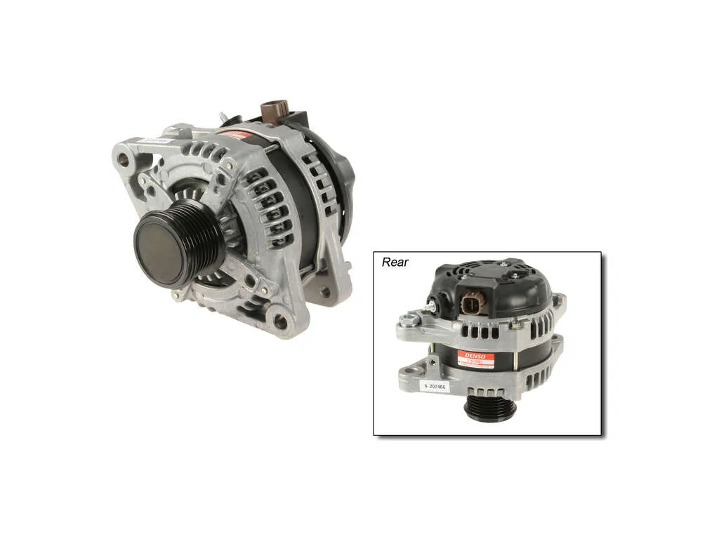 2007 Toyota RAV4 Alternator 6 Cyl 3.5L Denso