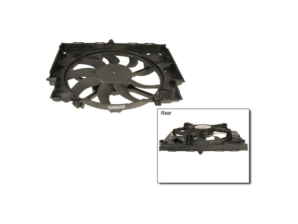 2008 BMW 535i Engine Cooling Fan Assembly Behr