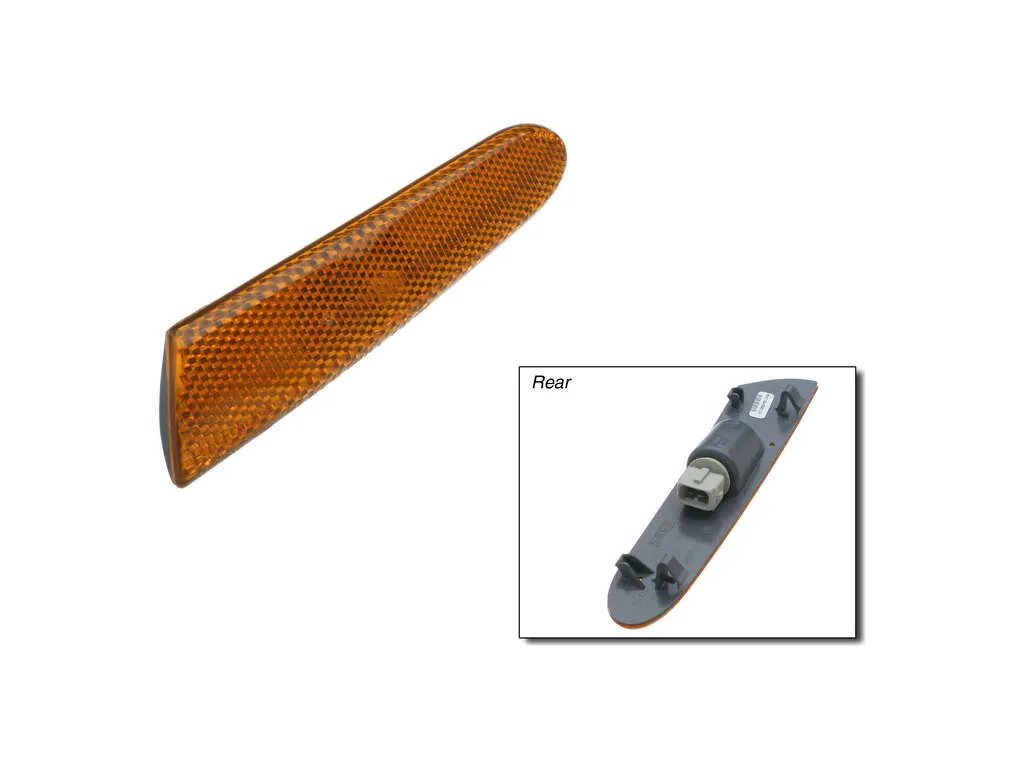 2004 Jaguar S-Type Side Marker Light Assembly  - Front Left Genuine