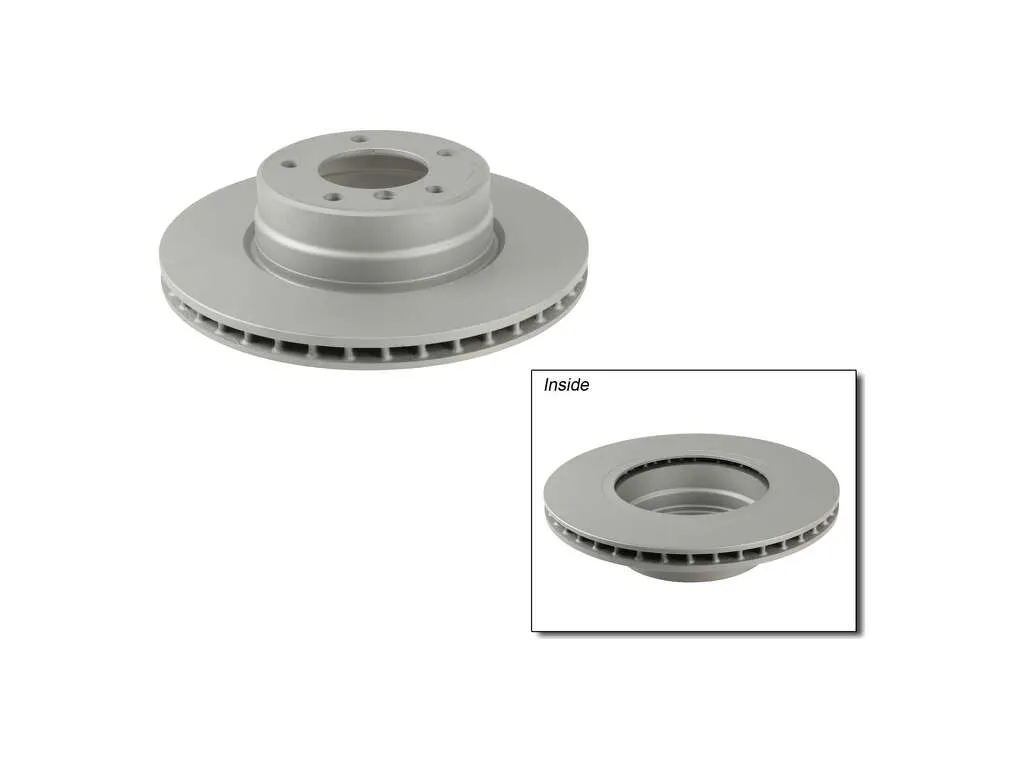 2004 BMW 525i Disc Brake Rotor  - Front Zimmermann Coated