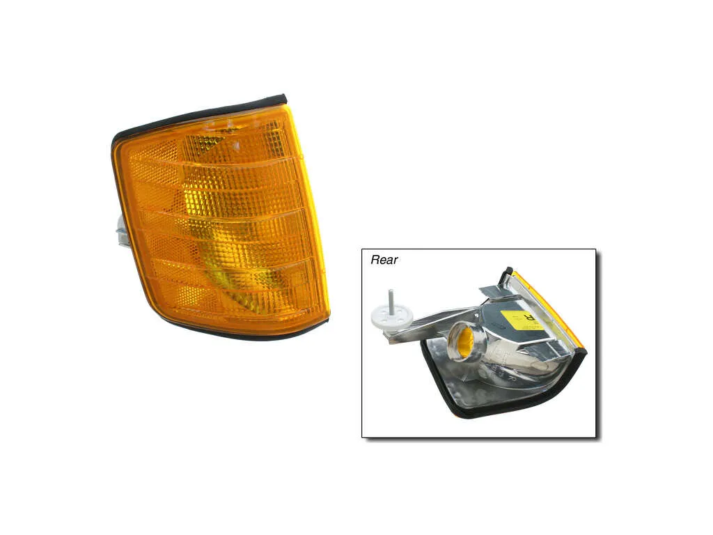 1987 Mercedes-Benz 190E Turn Signal Light Lens  - Right Magneti Marelli