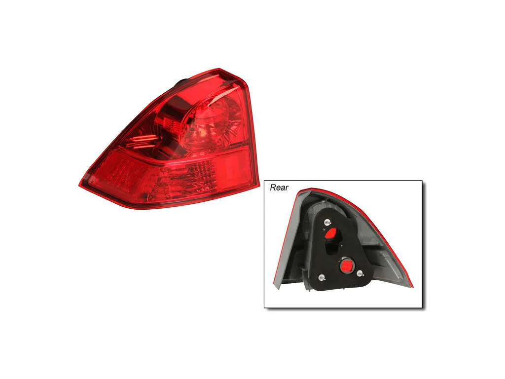 2005 Honda Civic Tail Light Assembly  - Left TYC