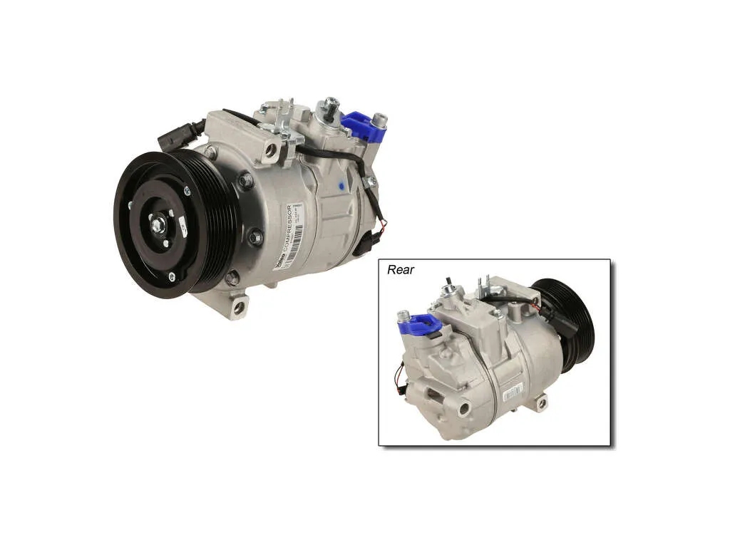 2007 Audi Q7 A/C Compressor 6 Cyl 3.6L Valeo