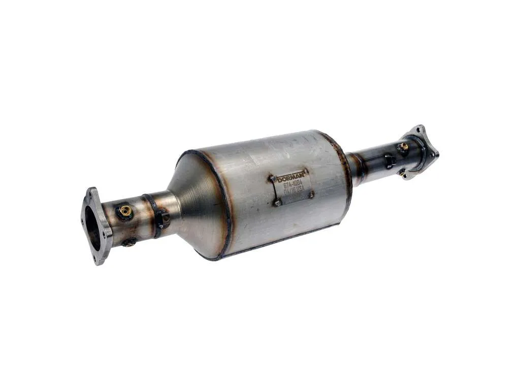 2008 GMC Sierra 2500 HD Exhaust Muffler  - Front 8 Cyl 6.6L Dorman