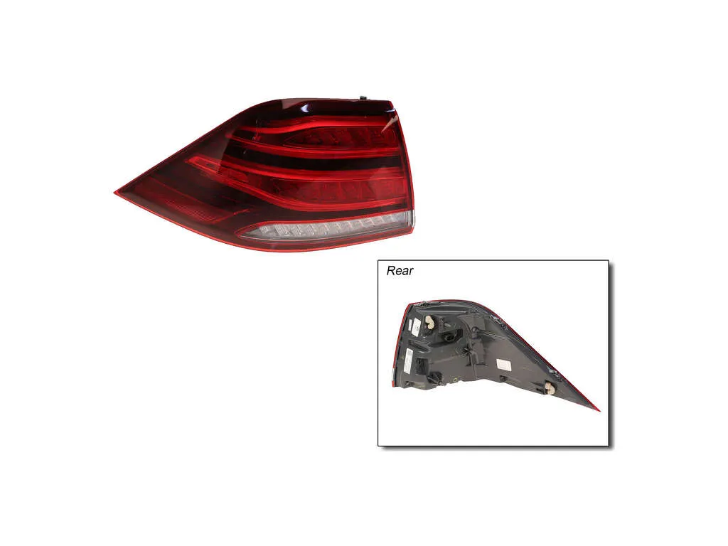 2017 Mercedes-Benz GLE550e Tail Light Assembly  - Left Outer Genuine