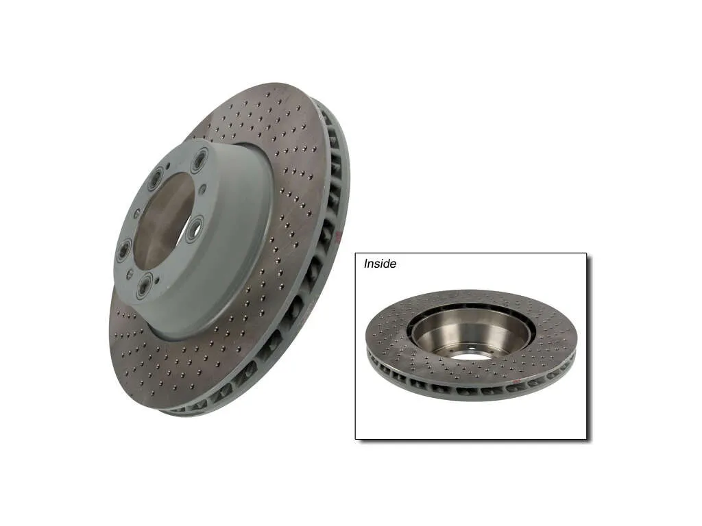2002 Porsche 911 Disc Brake Rotor  - Rear Left Sebro