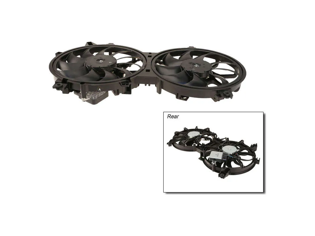 2012 Nissan 370Z Engine Cooling Fan Assembly Calsonic