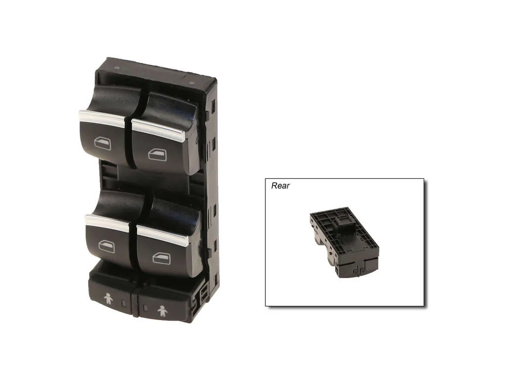 2012 Audi Q7 Door Window Switch  - Front Left Genuine