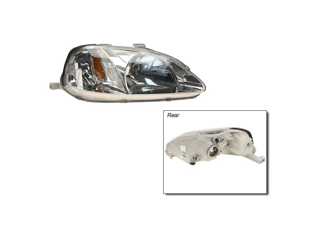 1999 Honda Civic Headlight Assembly  - Right TYC