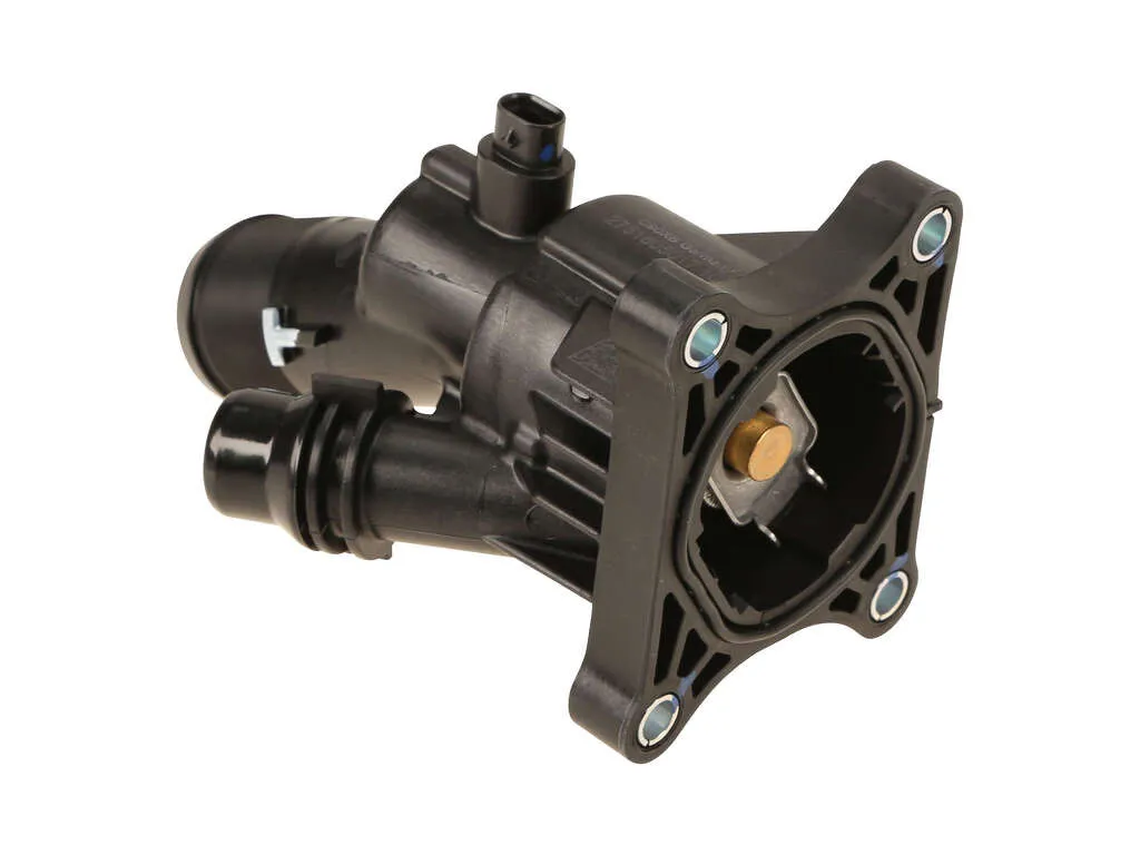 2017 Volvo XC90 Engine Coolant Thermostat / Water Outlet Assembly Genuine