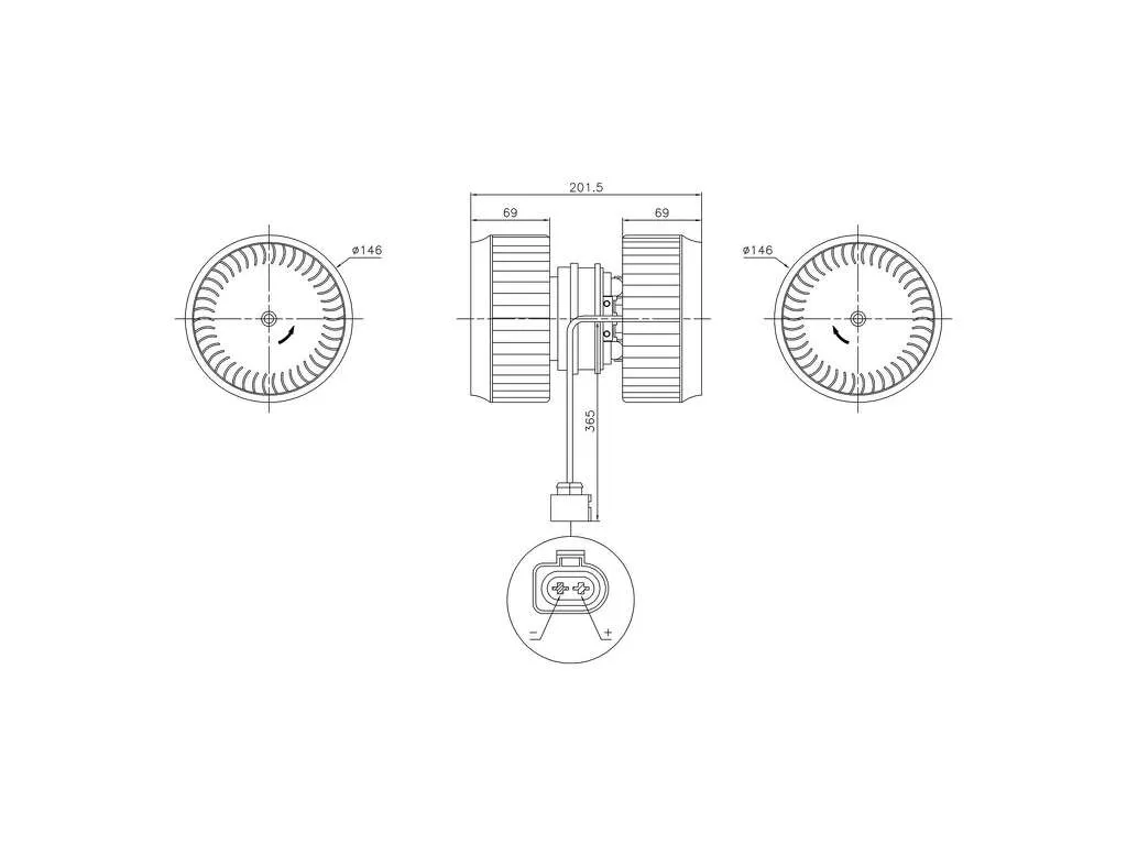 2007 Audi S8 HVAC Blower Motor Nissens