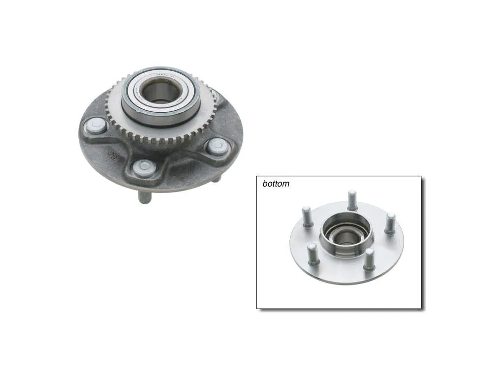 1990 Nissan Maxima Wheel Bearing and Hub Assembly  - Rear Genuine