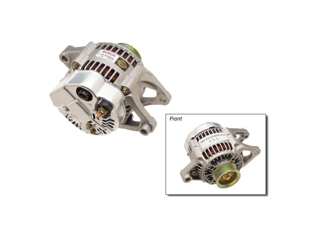 2001 Jeep TJ Alternator 4 Cyl 2.5L Bosch