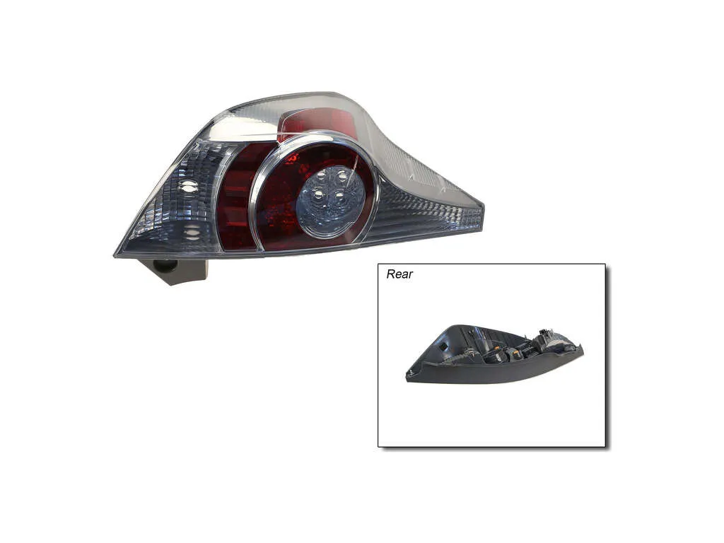 2012 Toyota Prius C Tail Light Lens  - Left Genuine