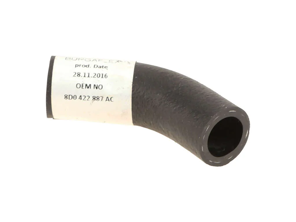 2001 Audi A6 Quattro Power Steering Reservoir Hose  - Pump To Pipe 6 Cyl 2.7L Burgaflex