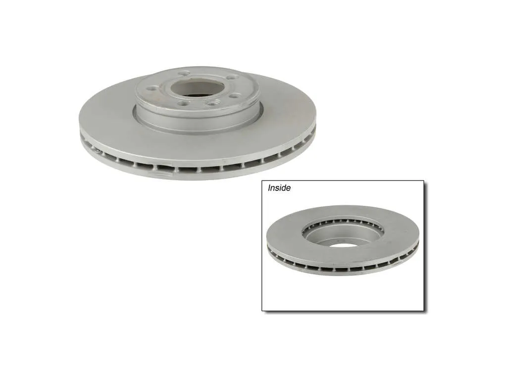 2000 Volkswagen EuroVan Disc Brake Rotor  - Front Zimmermann Coated