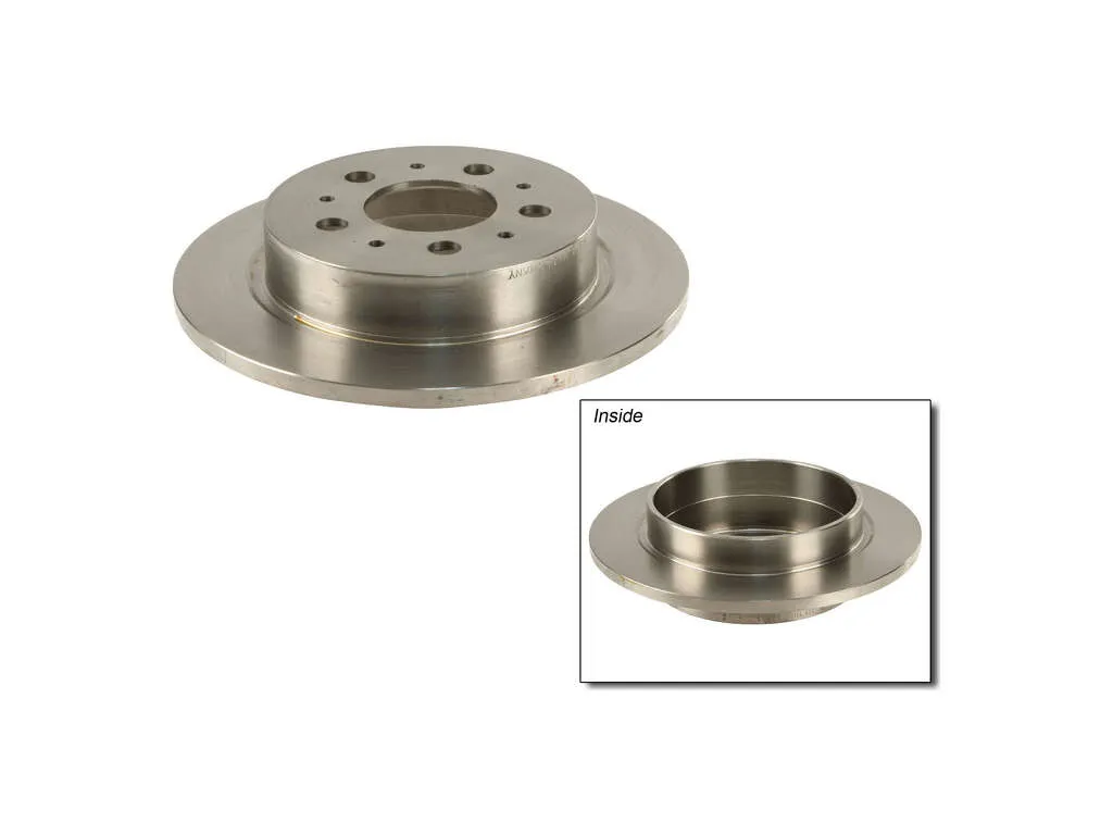 1996 Volvo 960 Disc Brake Rotor  - Rear Zimmermann Coated