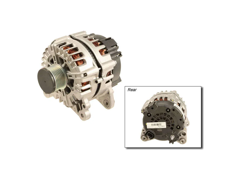 2010 Audi Q7 Alternator 6 Cyl 3.6L Valeo