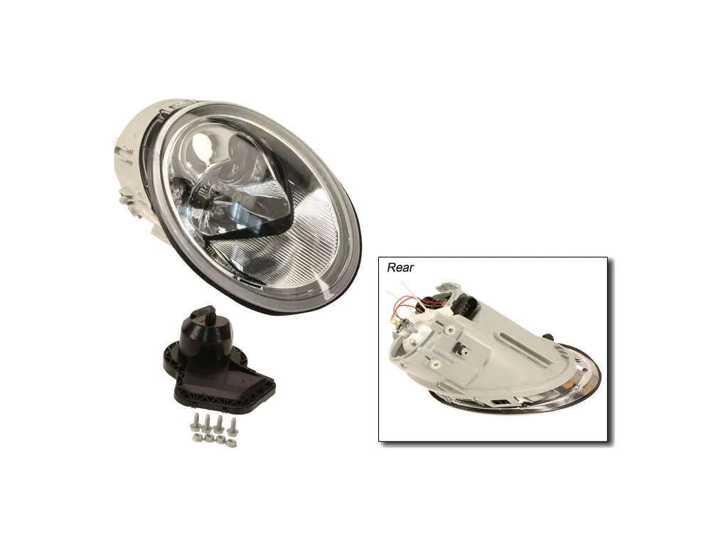 2004 Volkswagen Beetle Headlight Assembly  - Right Hella