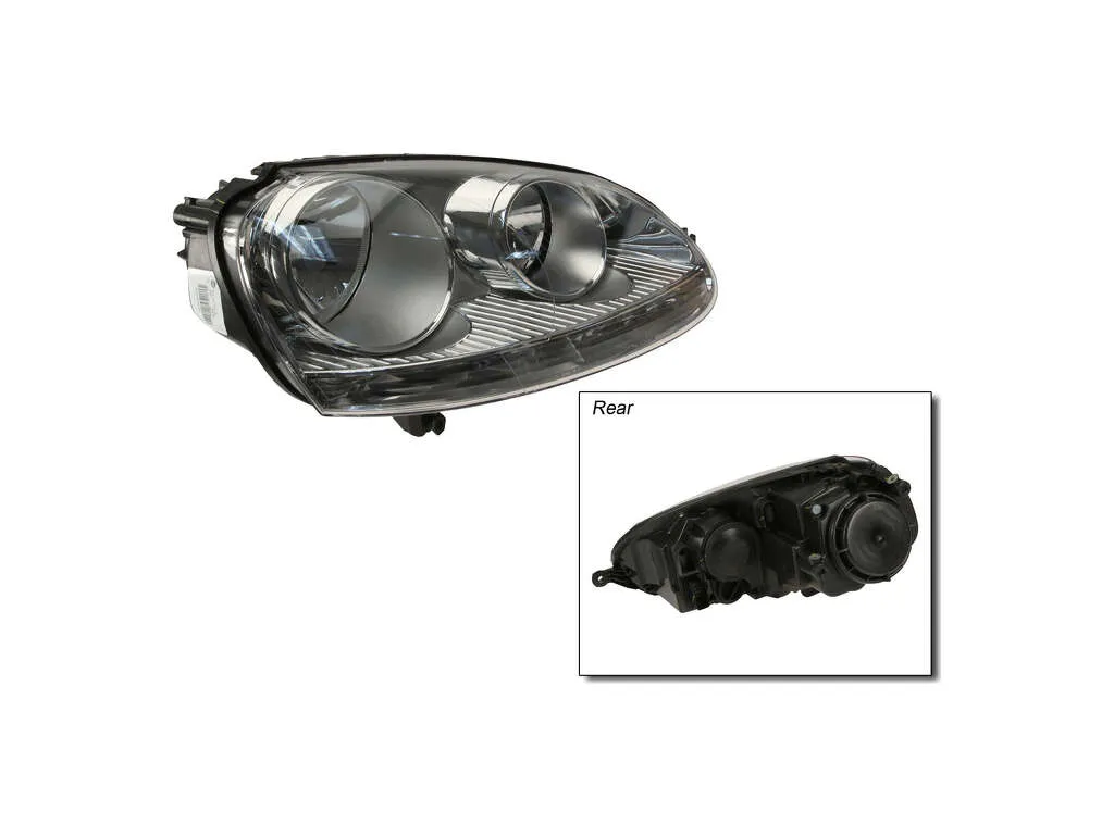 2007 Volkswagen Rabbit Headlight Assembly  - Right Hella