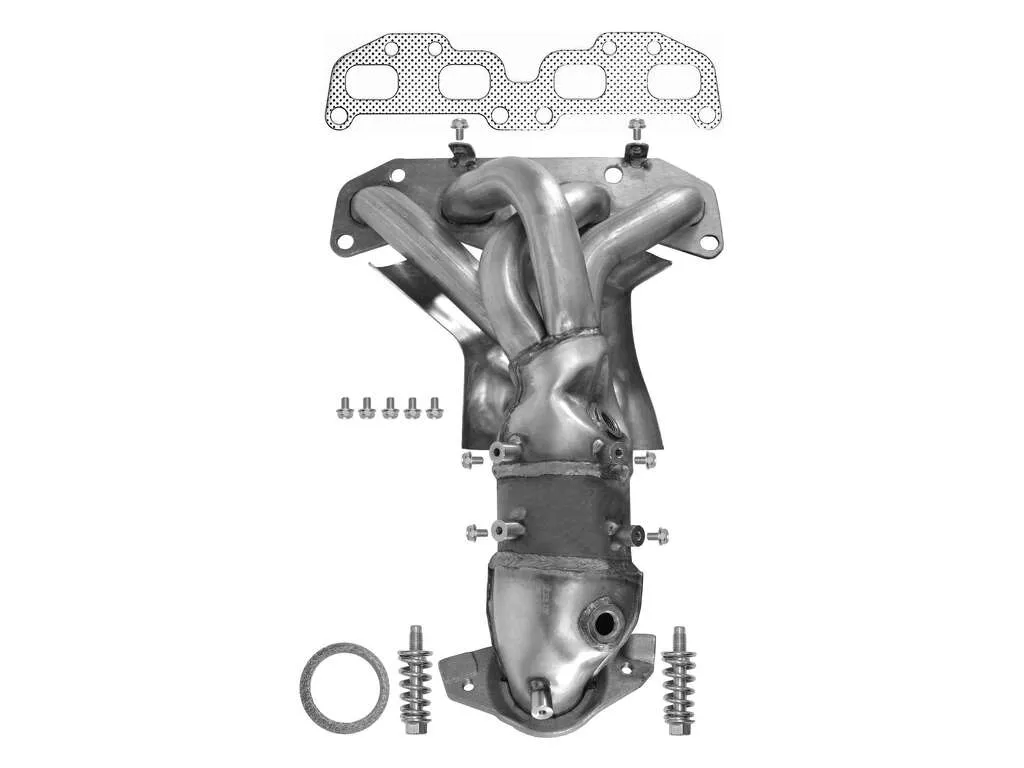 2003 Nissan Altima Exhaust Manifold 4 Cyl 2.5L Catco
