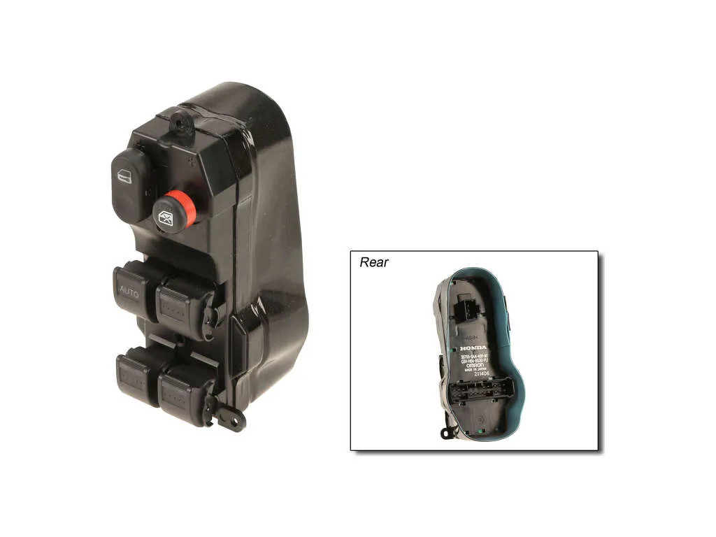 2007 Honda Fit Door Window Switch  - Front Left Genuine