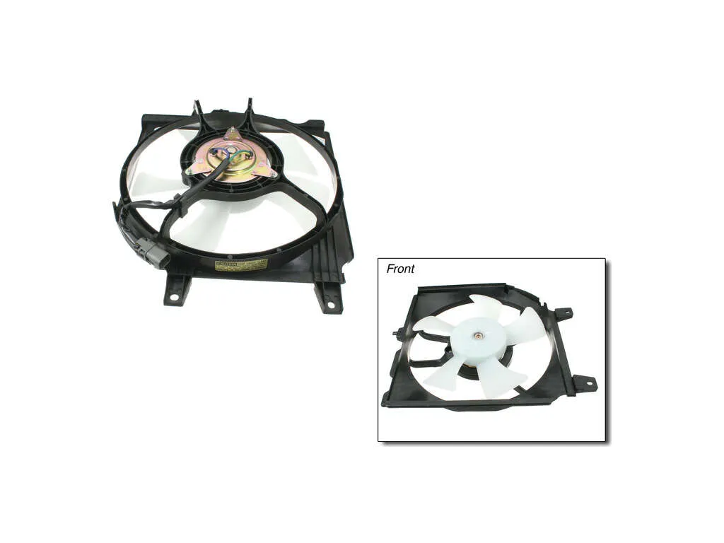 1992 Nissan Sentra A/C Condenser Fan Assembly  - Right 4 Cyl 2.0L Dorman
