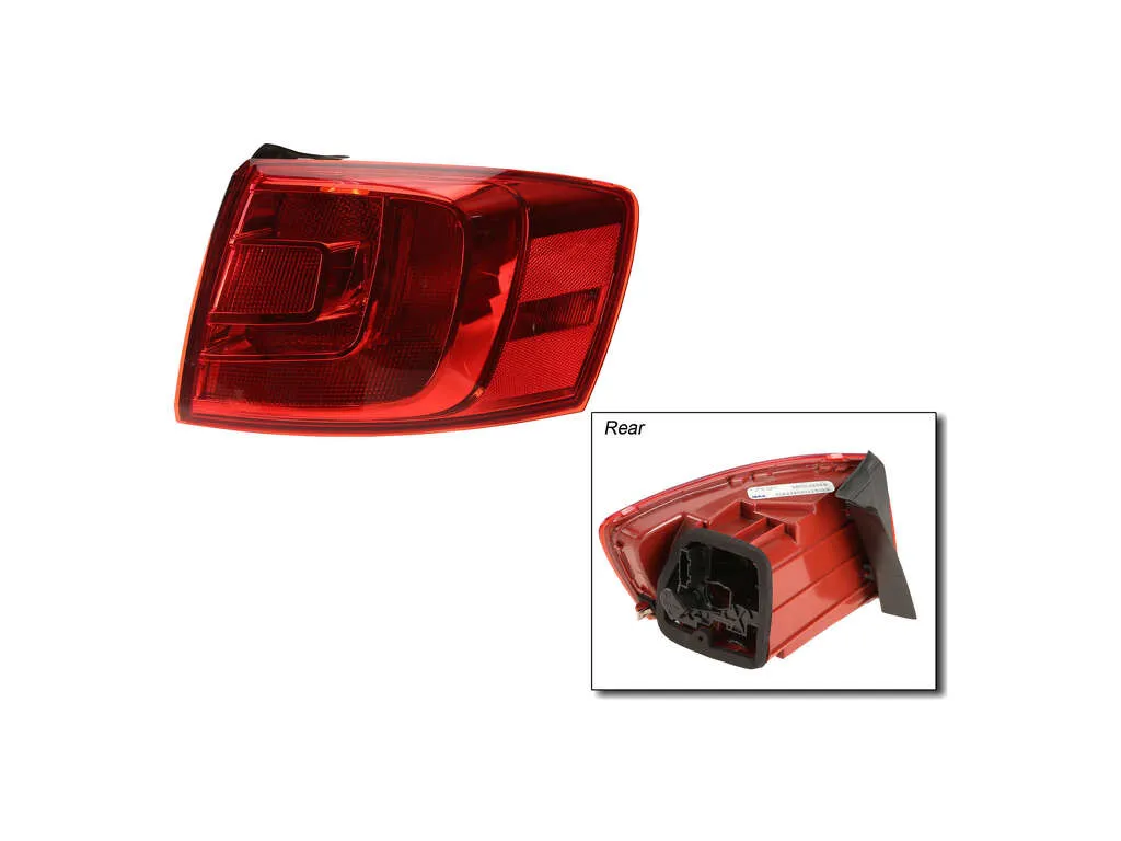 2012 Volkswagen Jetta Tail Light Assembly  - Right Outer TYC
