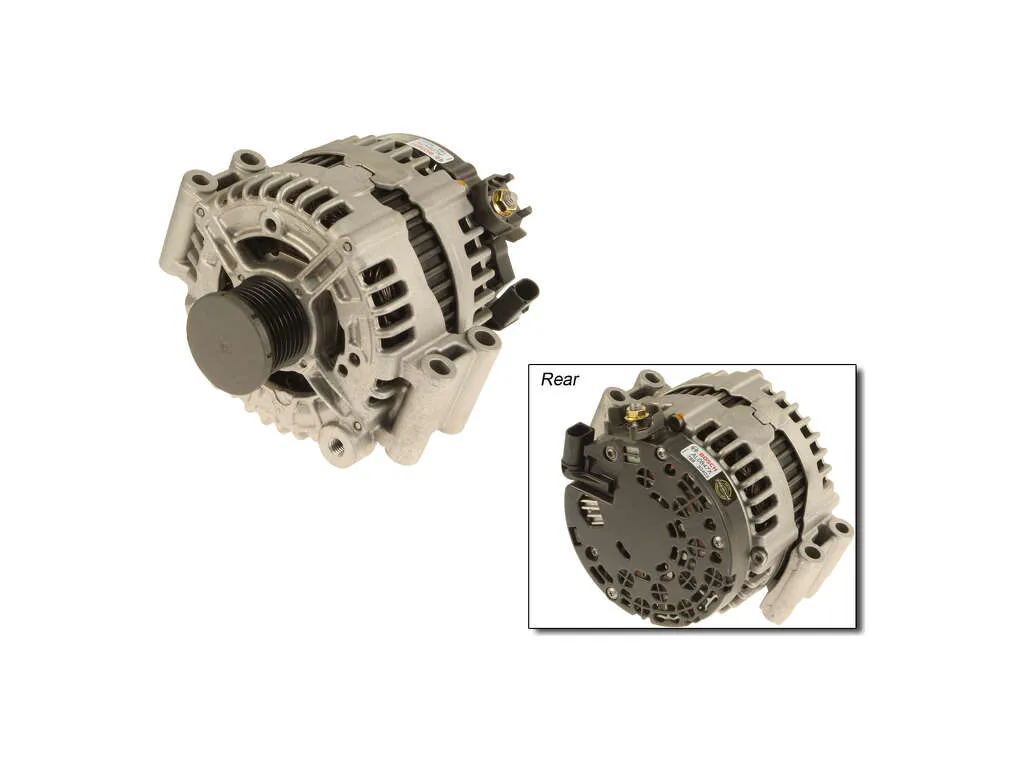 2007 BMW X5 Alternator 6 Cyl 3.0L Bosch