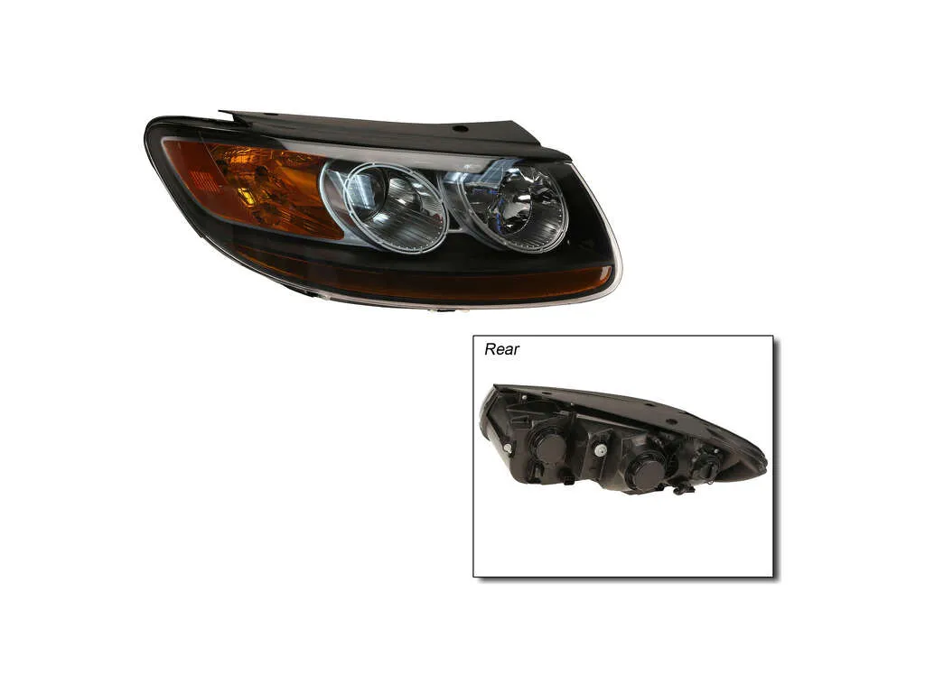2007 Hyundai Santa Fe Headlight Assembly  - Right TYC