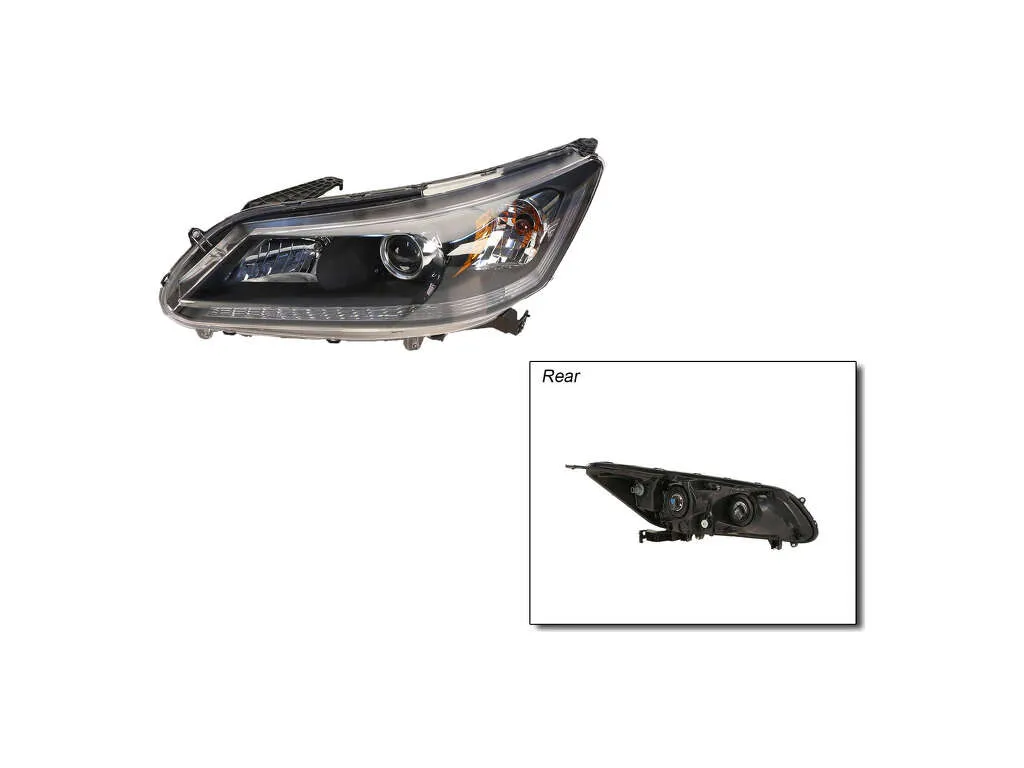 2015 Honda Accord Headlight Assembly  - Left 4 Cyl 2.4L TYC