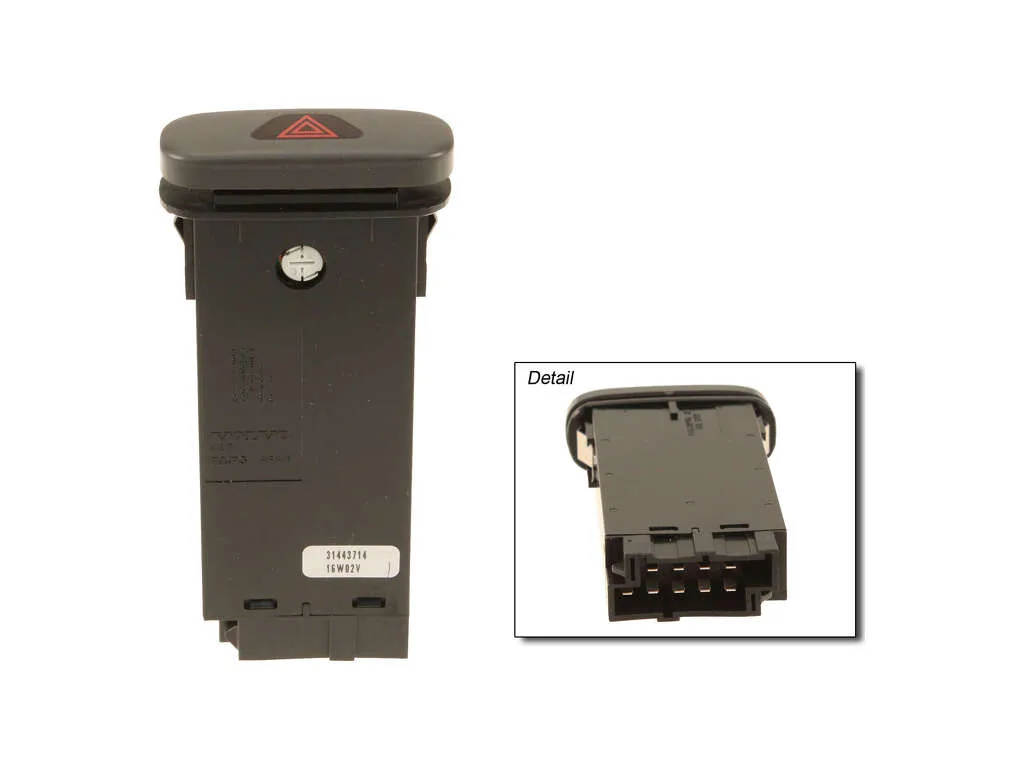 2004 Volvo C70 Hazard Warning Switch Genuine